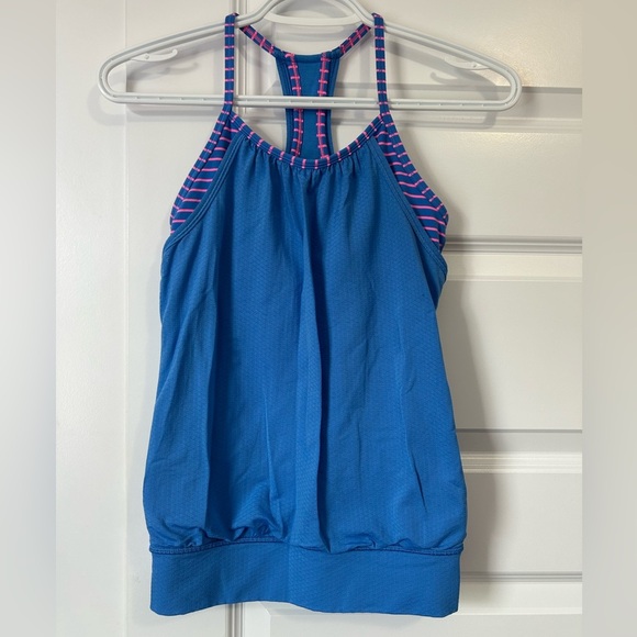 Ivivva Kids Tank Tops Bundle - Colorful Splash, Pink, and Blue - Picture 6 of 7